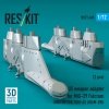 RESKIT RS72-0605 US weapon adapter for MiG-29 Fulcrum (2 pcs) (GBU-39 SDB, GBU-62 (JDAM-ER)) (3D Printed) (1/72)